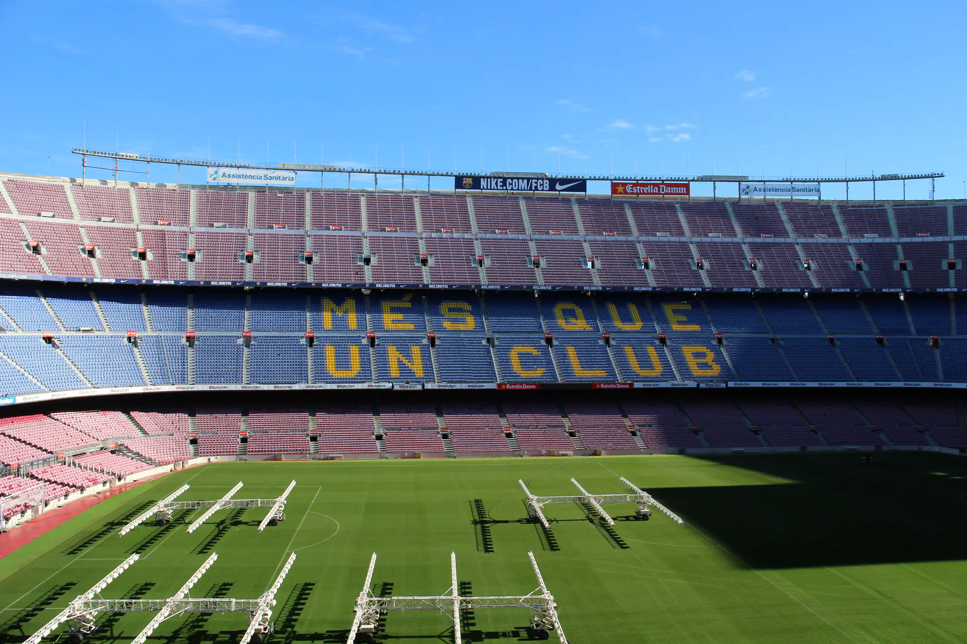 Spotify Camp Nou stadium in Barcelona, home of FC Barcelona