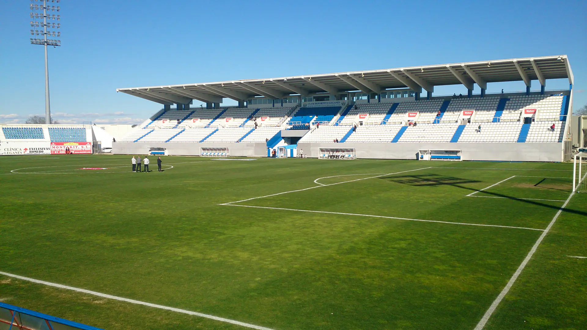 Estadio Municipal de Butarque in Leganés, home of CD Leganés