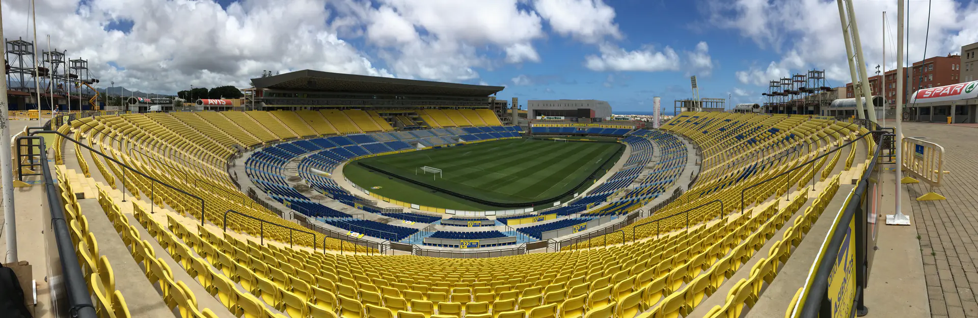 Estadio Gran Canaria in Las Palmas, home of UD Las Palmas