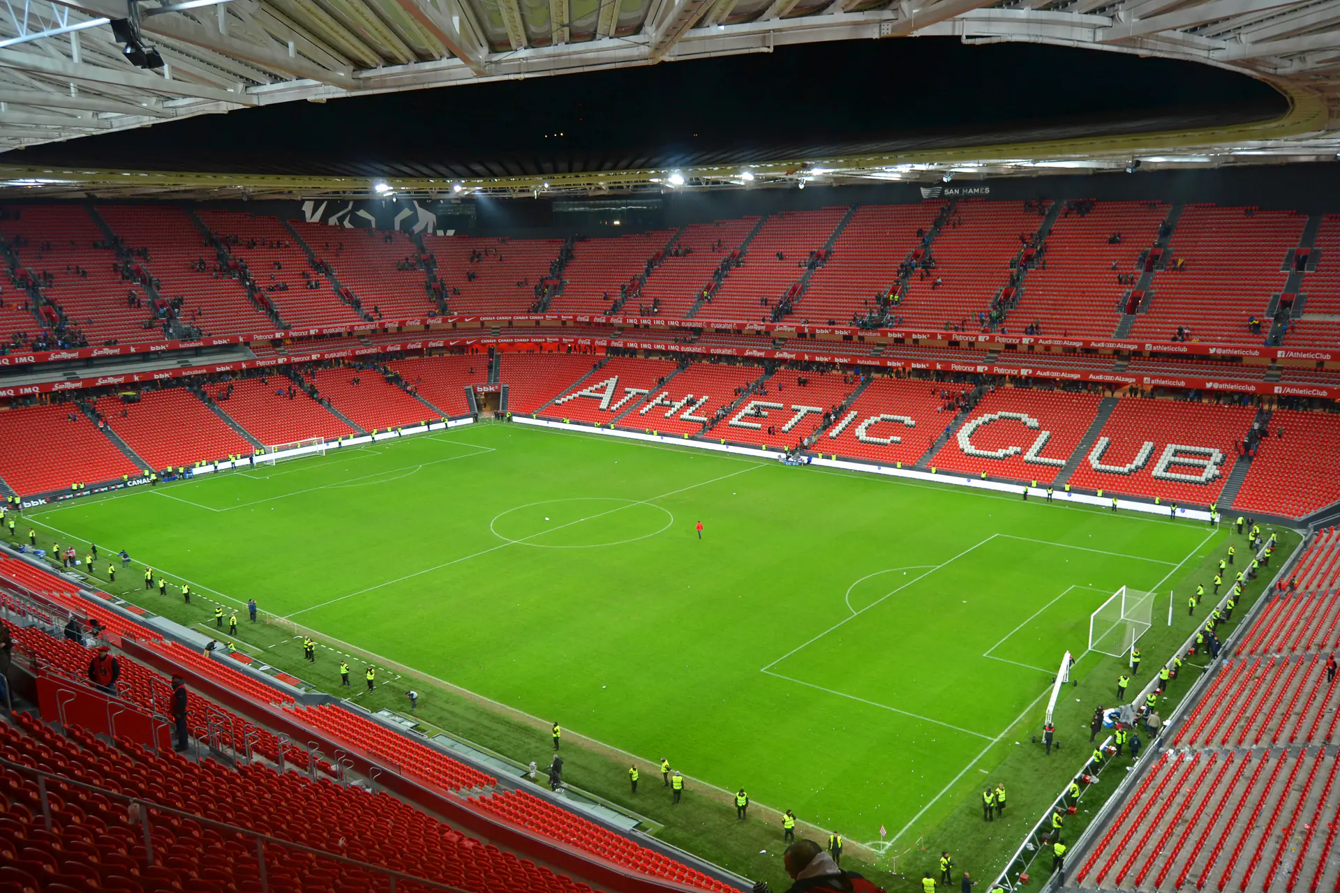 San Mamés Stadium in Bilbao, Basque Country - home of Athletic Club