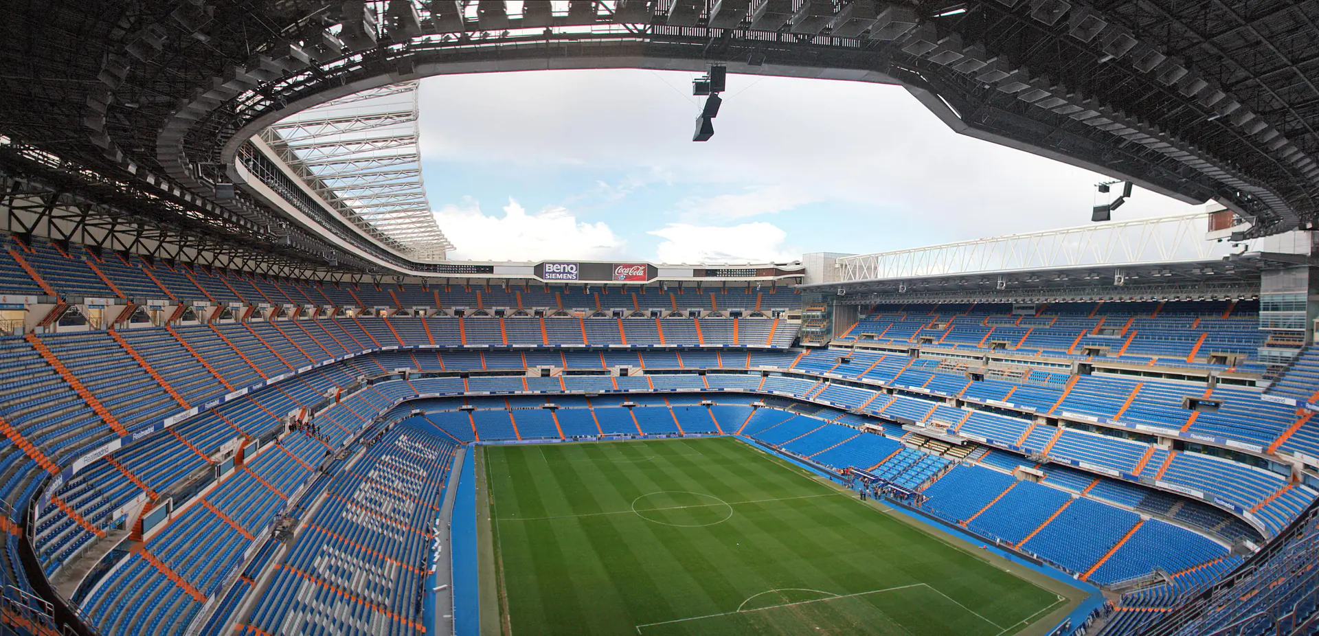 Santiago Bernabéu Stadium in Madrid, home of Real Madrid CF