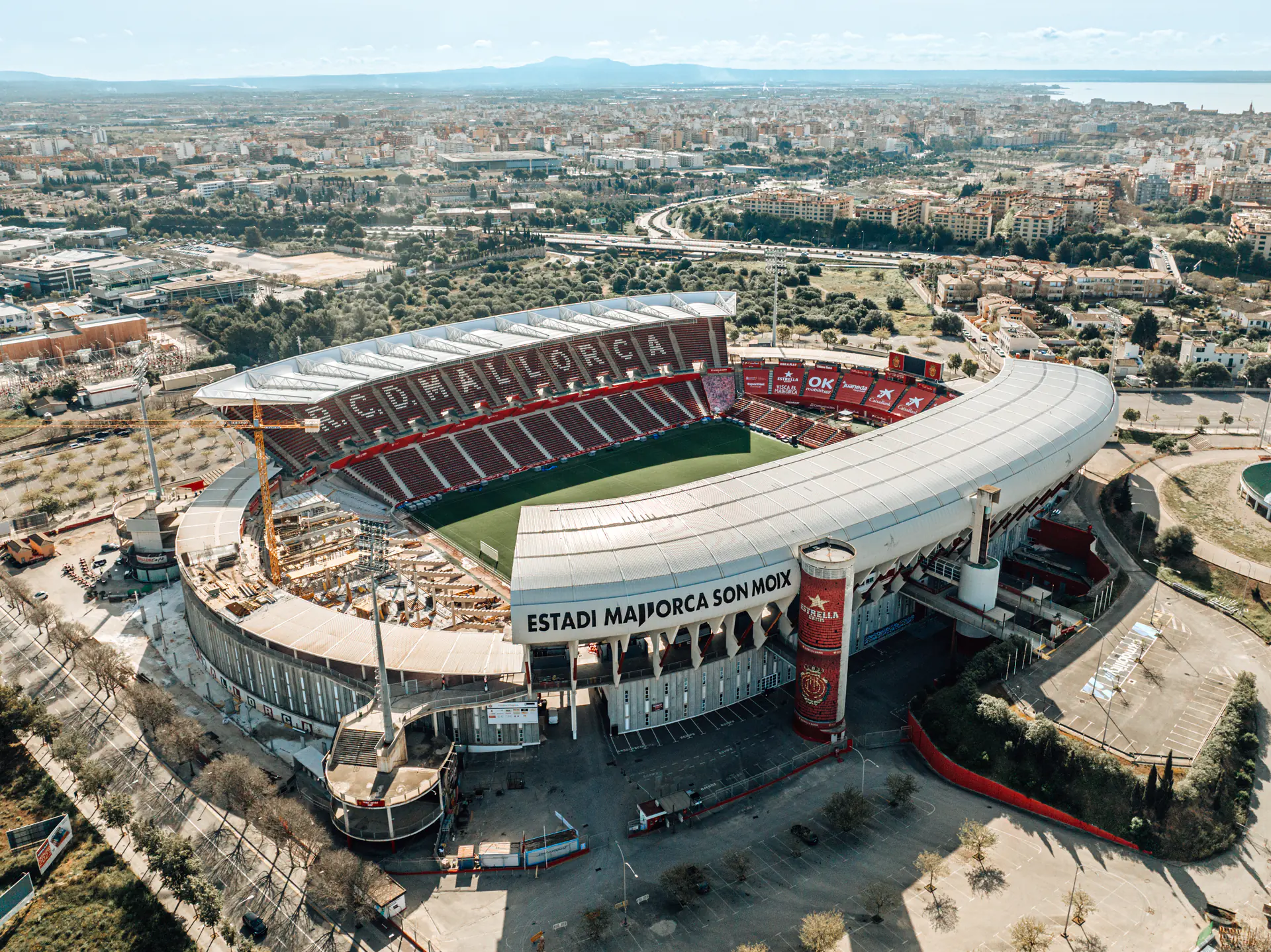 Estadi de Son Moix in Palma, home of RCD Mallorca